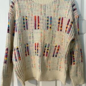 Tea n Rose Multicolor Patterned Sweater